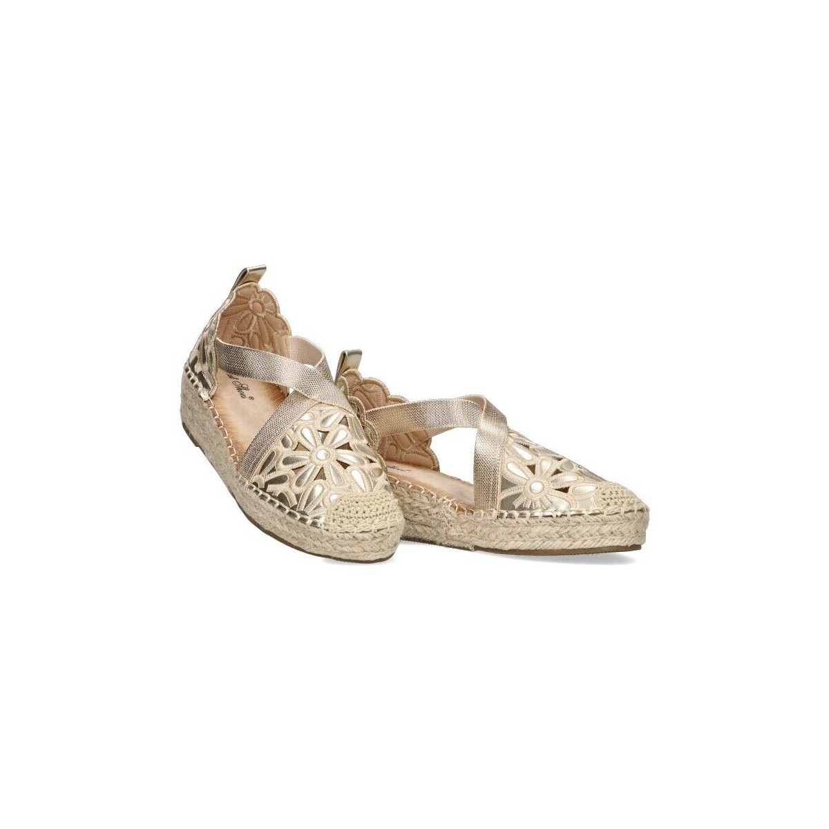 Zapatos Mujer Alpargatas Luna Collection 74980 Oro