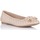 Zapatos Mujer Bailarinas-manoletinas D'angela DHA26056 Blanco
