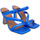Zapatos Mujer Sandalias Angel Alarcon ANGEL ALARCON 23054-077G GALAXY MATE 23054-077 Azul