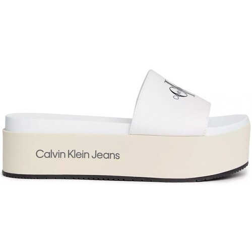 Zapatos Mujer Sandalias Calvin Klein Jeans 31882 BLANCO