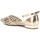 Zapatos Mujer Sandalias Xti 142366 Oro