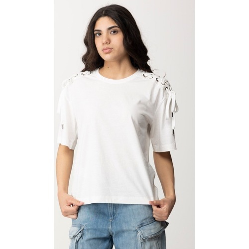 textil Mujer Tops y Camisetas Pinko 103438A1UA Blanco