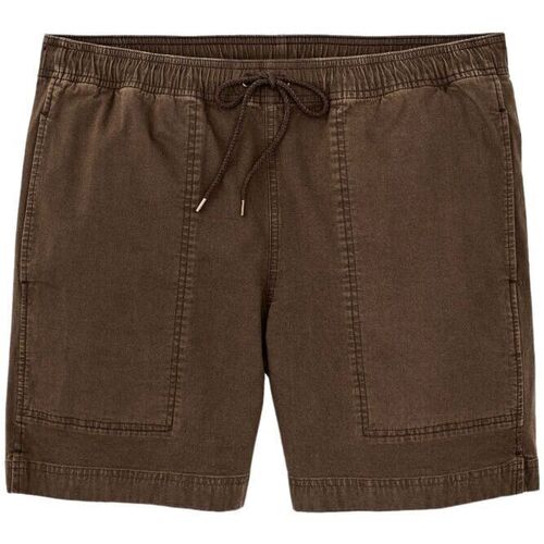 textil Hombre Shorts / Bermudas Filson Pantalones cortos Granite Mountain Pull On Hombre Dark Earth Marrón