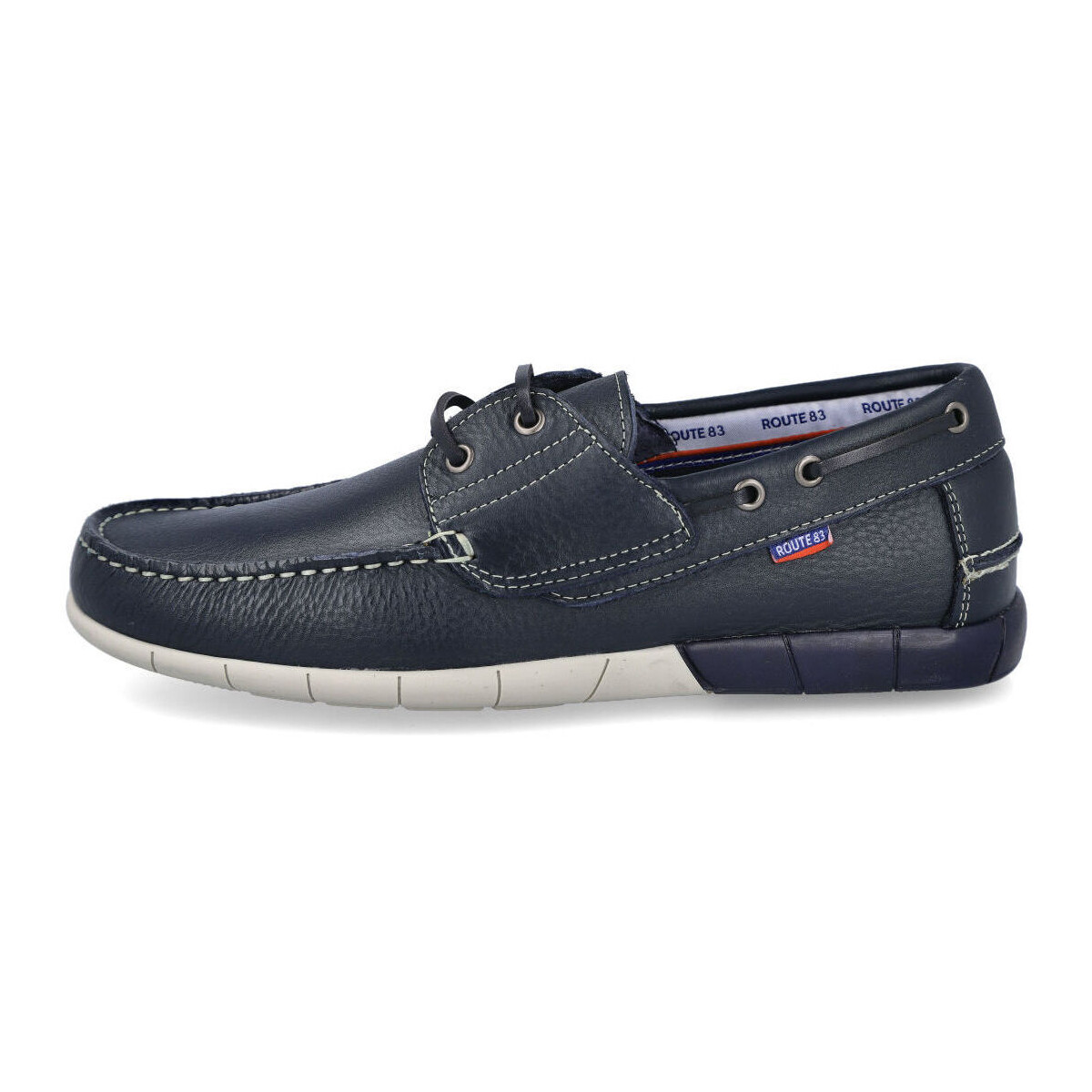 Zapatos Hombre Zapatos náuticos L&R Shoes MD900 Azul