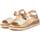 Zapatos Mujer Sandalias Xti 14288702 Oro