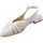 Zapatos Mujer Zapatos de tacón Nacree NacrÈe Decollete Donna Bianco/Burro 411a074 Blanco