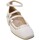 Zapatos Mujer Zapatos de tacón Nacree NacrÈe Decollete Donna Bianco/Burro 5066020 Blanco