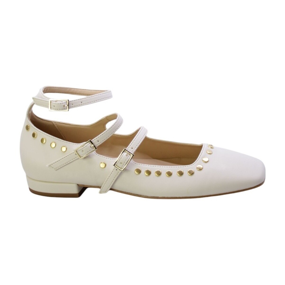 Zapatos Mujer Zapatos de tacón Nacree NacrÈe Decollete Donna Bianco/Burro 5066020 Blanco
