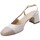 Zapatos Mujer Zapatos de tacón Nacree NacrÈe Decollete Donna Bianco/Burro Nudo 1057002 Blanco