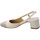 Zapatos Mujer Zapatos de tacón Nacree NacrÈe Decollete Donna Bianco/Burro Nudo 1057002 Blanco