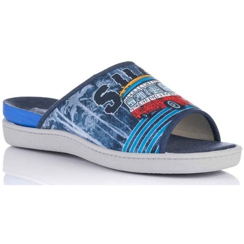 Zapatos Hombre Pantuflas Plumaflex 12440 SURF Azul
