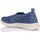 Zapatos Mujer Mocasín Plumaflex 3707 Azul