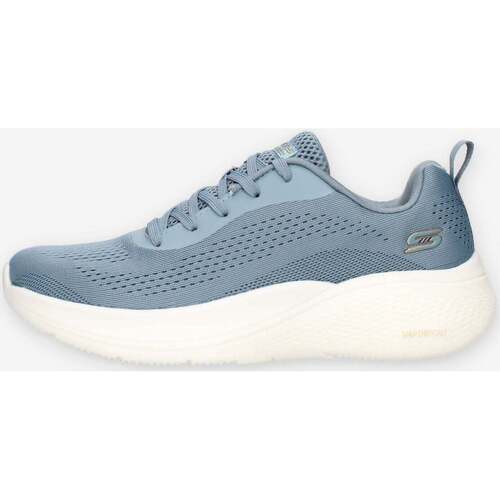 Zapatos Mujer Zapatillas altas Skechers 117550-SLT Azul
