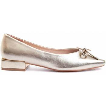 Zapatos Mujer Bailarinas-manoletinas Leindia 88539 Oro