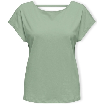 textil Mujer Tops / Blusas Only Top May Life S/S - Subtle Green Verde