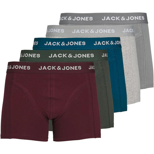 Ropa interior Hombre Boxer Jack & Jones 5-Pack Boxers Smith Multicolor