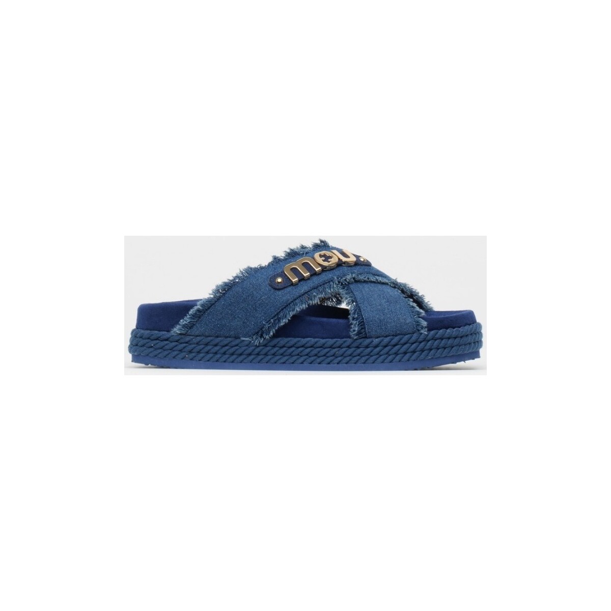 Zapatos Mujer Deportivas Moda Mou MU.SW451004K Azul