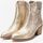 Zapatos Mujer Botines Refresh 24066004 Oro