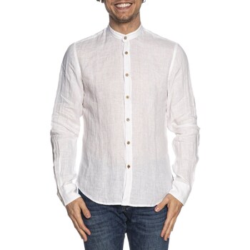 textil Hombre Camisas manga larga Yes Zee C512-UP00 Blanco