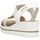 Zapatos Mujer Sandalias Rieker 67498 Blanco