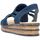 Zapatos Mujer Sandalias Rieker 62982 Azul