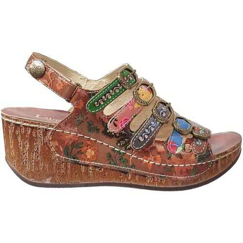 Zapatos Mujer Sandalias Laura Vita Dino 0523 Multicolor