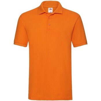 textil Hombre Tops y Camisetas Fruit Of The Loom Premium Naranja