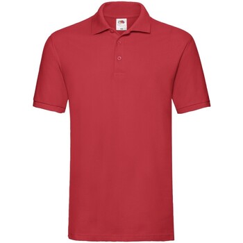textil Hombre Tops y Camisetas Fruit Of The Loom RW9846 Rojo