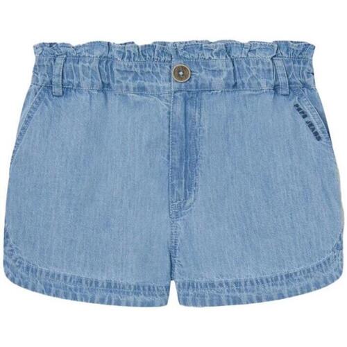 textil Niña Shorts / Bermudas Pepe jeans PG800856 564 Azul