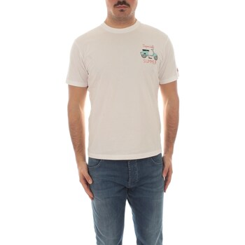 textil Hombre Camisetas manga corta Mc2 Saint Barth TSHIRT MAN Blanco