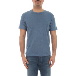 textil Hombre Camisetas manga corta Sun68 T34132 Azul