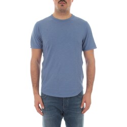 textil Hombre Camisetas manga corta Sun68 T34118 Azul