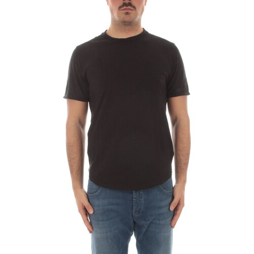 textil Hombre Camisetas manga corta Sun68 T34118 Negro