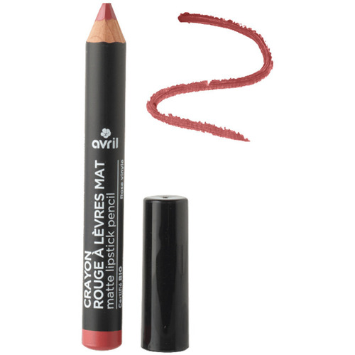 Belleza Mujer Pintalabios Avril Organic Certified Matte Lip Pencil - Rose Vinyle - Rose Vinyle Rosa
