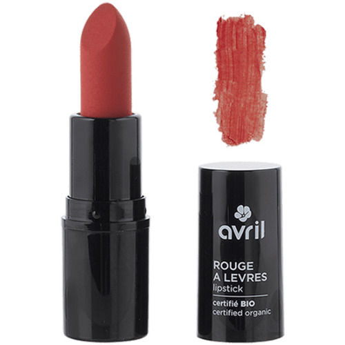 Belleza Mujer Pintalabios Avril Organic Certified Lipstick - Coquelicot - Coquelicot Rojo