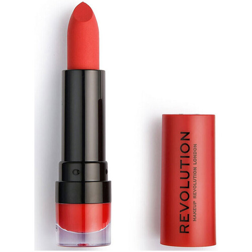 Belleza Mujer Pintalabios Makeup Revolution Matte Lipstick - 134 Ruby - 134 Ruby Rojo