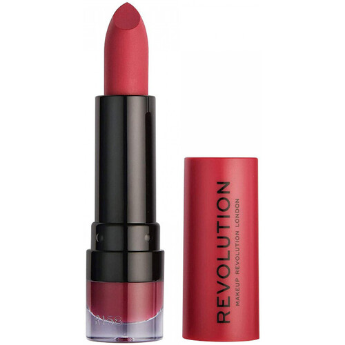 Belleza Mujer Pintalabios Makeup Revolution Matte Lipstick - 141 Rouge - 141 Rouge Rojo