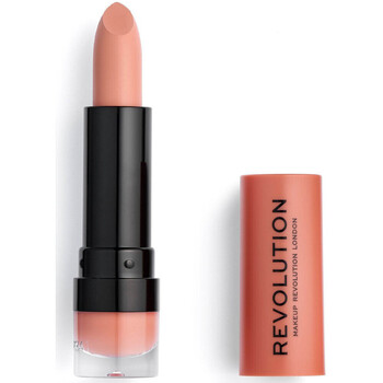 Makeup Revolution Matte Lipstick - 130 Decadence - 130 Decadence Naranja
