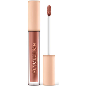 Belleza Mujer Gloss  Makeup Revolution Metallic Nude Gloss Collection - Undressed - Undressed Marrón