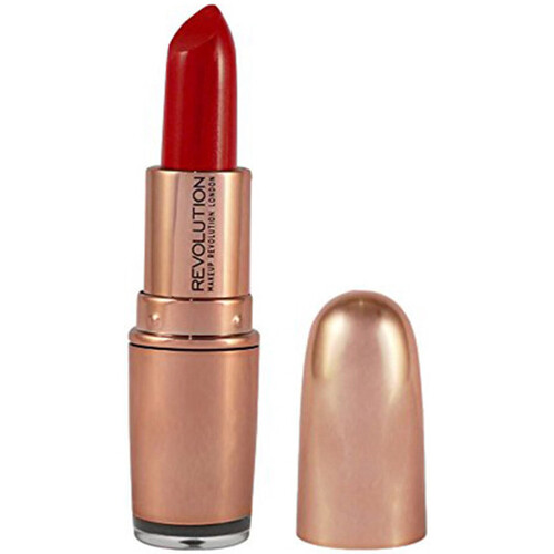 Belleza Mujer Pintalabios Makeup Revolution Rose Gold Lipstick - Red Carpet - Red Carpet Rojo