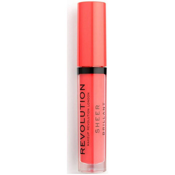 Belleza Mujer Gloss  Makeup Revolution Sheer Brilliant Lip Gloss - 130 Decadence - 130 Decadence Naranja