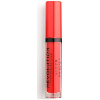 Belleza Mujer Gloss  Makeup Revolution Sheer Brilliant Lip Gloss - 133 Destiny - 133 Destiny Naranja