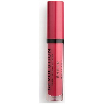 Belleza Mujer Gloss  Makeup Revolution Sheer Brilliant Lip Gloss - 141 Rouge - 141 Rouge Rojo