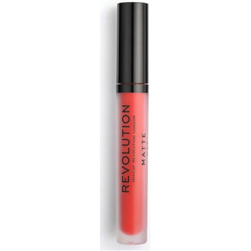 Belleza Mujer Gloss  Makeup Revolution Matte Lip Gloss - 132 Cherry - 132 Cherry Naranja