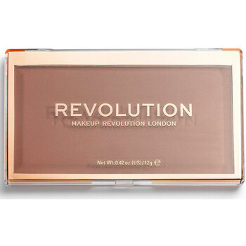 Belleza Mujer Colorete & polvos Makeup Revolution Matte Compact Powder Base - P10 - P10 Marrón
