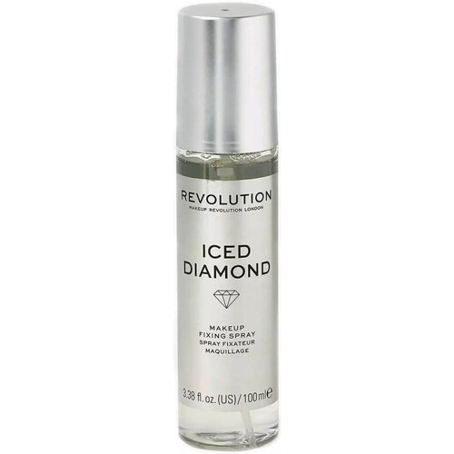 Belleza Mujer Base de maquillaje Makeup Revolution Rose Fizz Makeup Fixing Spray - Iced Diamond - Iced Diamond Blanco