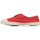 Zapatos Mujer Deportivas Moda Bensimon Lacet Rojo
