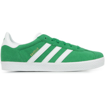 Zapatos Niños Deportivas Moda adidas Originals Gazelle J Verde