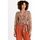 textil Mujer Camisas Molly Bracken E1652CP-CAMEL RANI multicolore