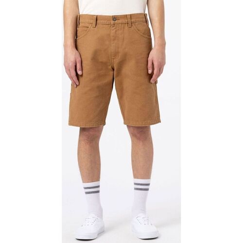 textil Hombre Shorts / Bermudas Dickies DUCK CARPENTER SHORT DK0A4XNG-C41 BROWN DUCK Beige